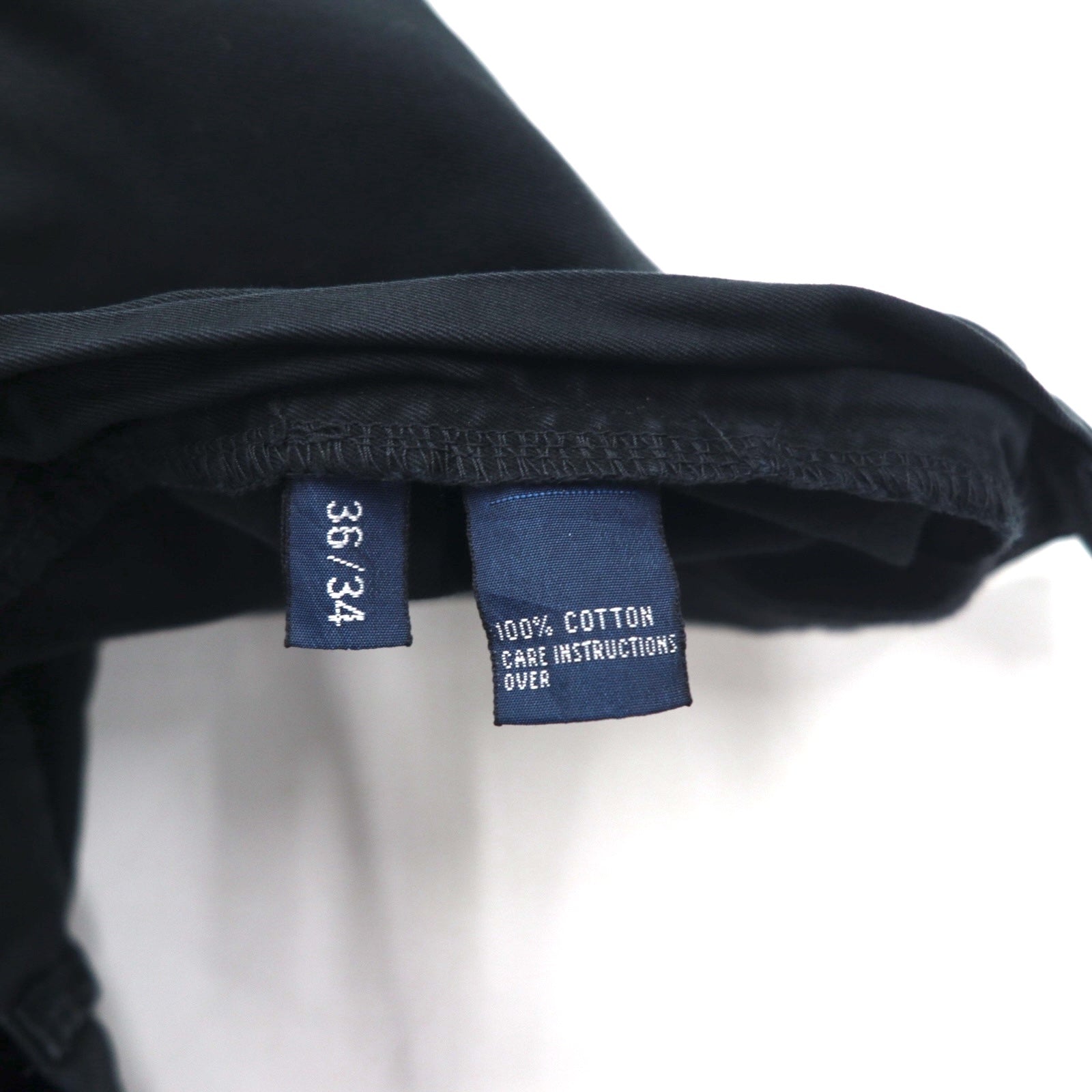 Polo by Ralph Lauren anni '90 Pantaloni chino ampi L Blu scuro Cotone
