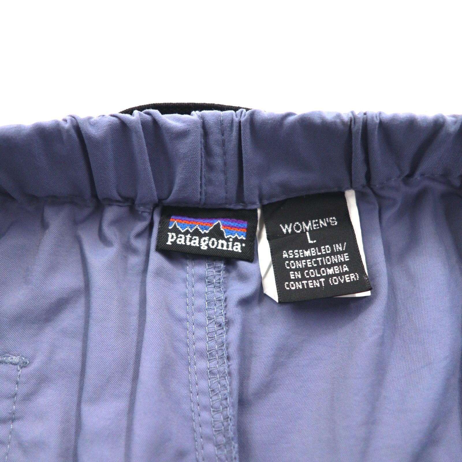 patagonia anni 2000 Go II Shorts pantaloncini L blu navy nylon 57202 Made in Colombia