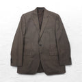 CHAPS 2B Giacca sartoriale completa L Marrone Lana