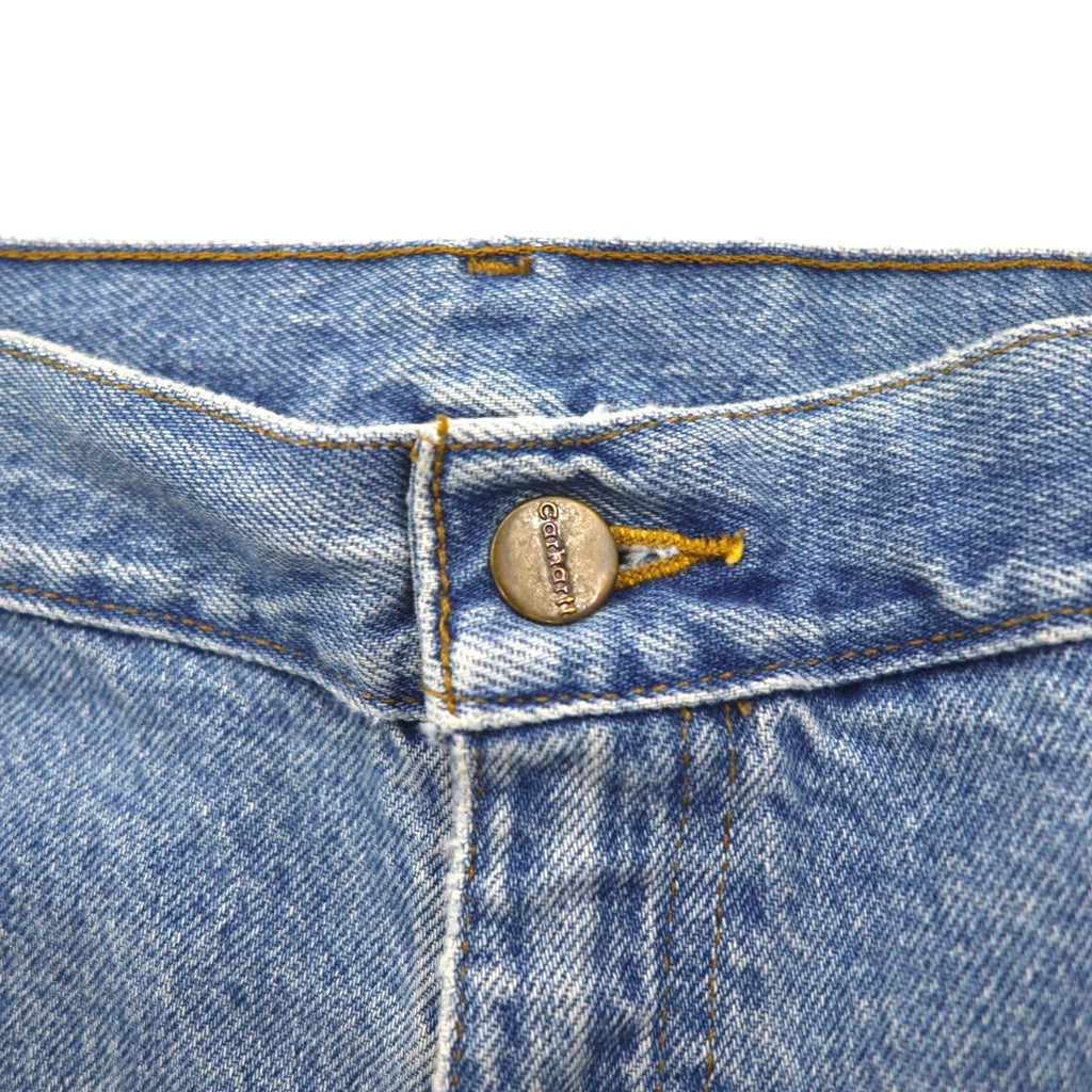 Carhartt Pantaloncini da pittore in denim, pantaloni corti, taglia L, indaco blu B29 STW, made in Messico