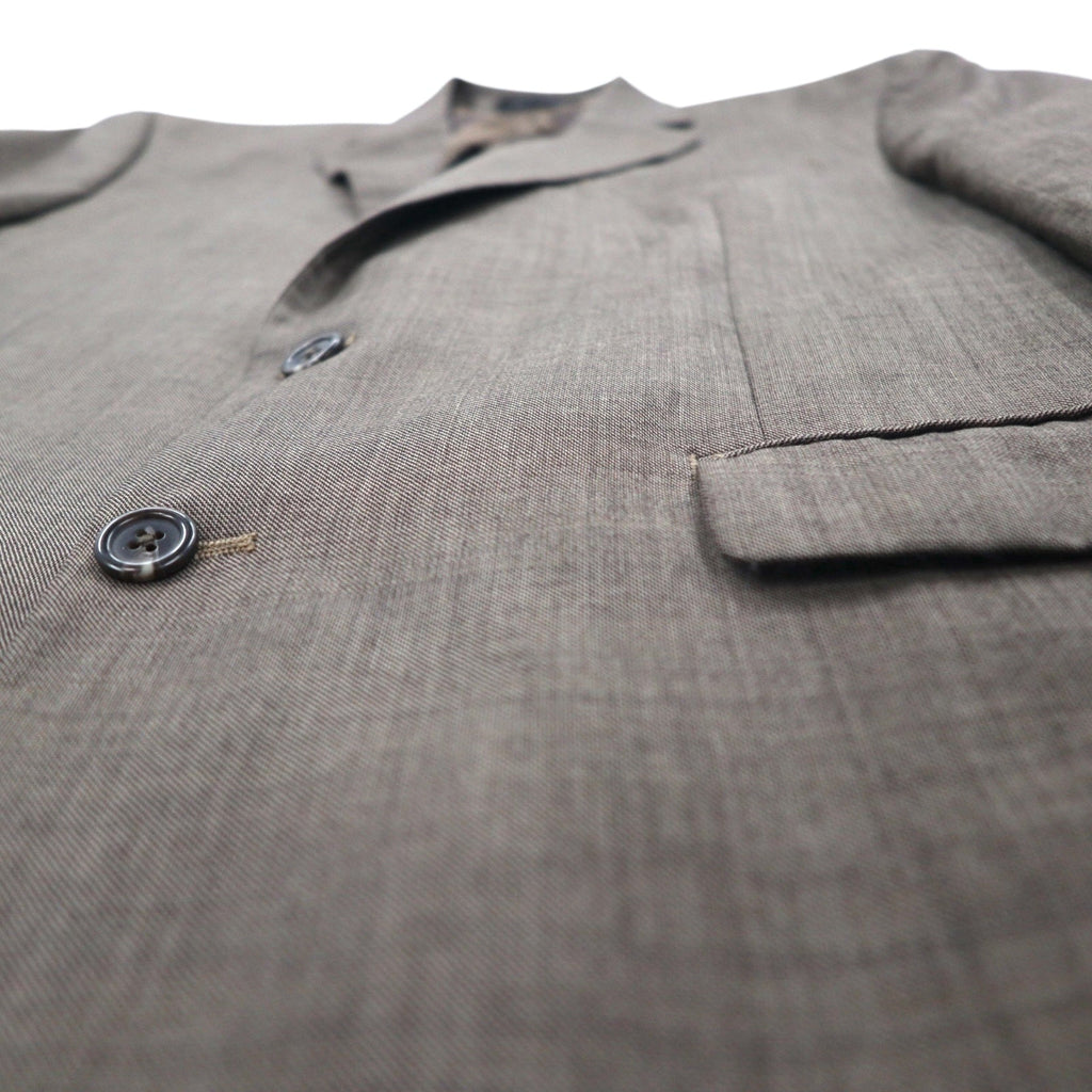 CHAPS 2B Giacca sartoriale completa L Marrone Lana