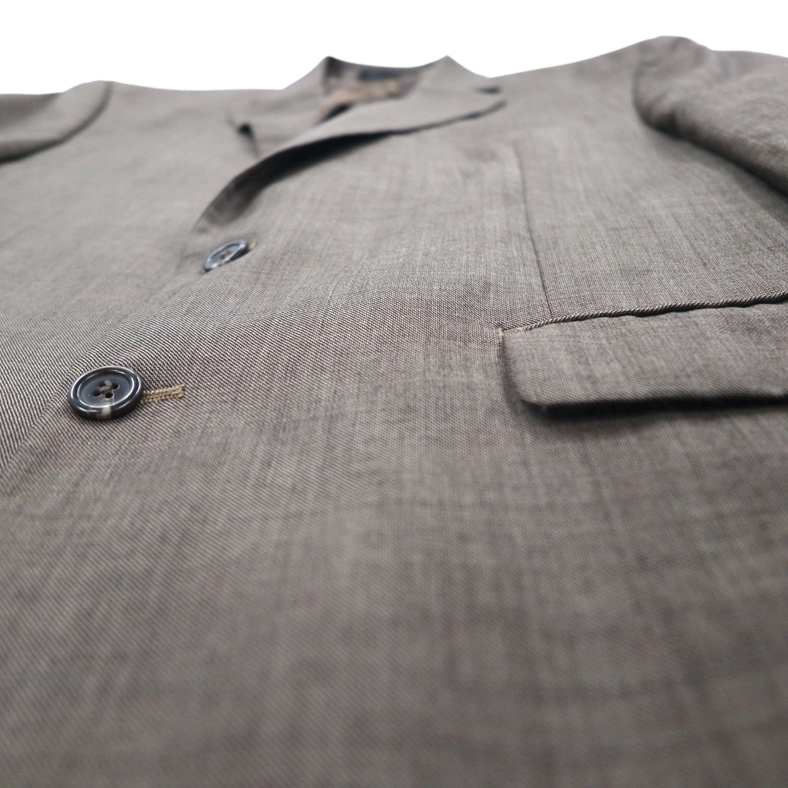 CHAPS 2B Giacca sartoriale completa L Marrone Lana