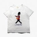 BRU NA BOIINE スーベニア Ｔシャツ S ホワイト LONDON ロンドン コットン 日本製