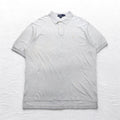 Polo by Ralph Lauren polo anni '90 2XL grigio piquet piccolo ricamo pony taglia grande