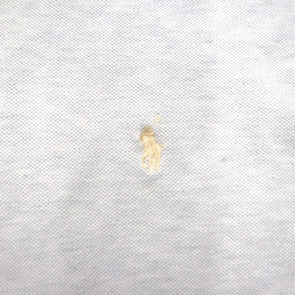 Polo by Ralph Lauren polo anni '90 2XL grigio piquet piccolo ricamo pony taglia grande