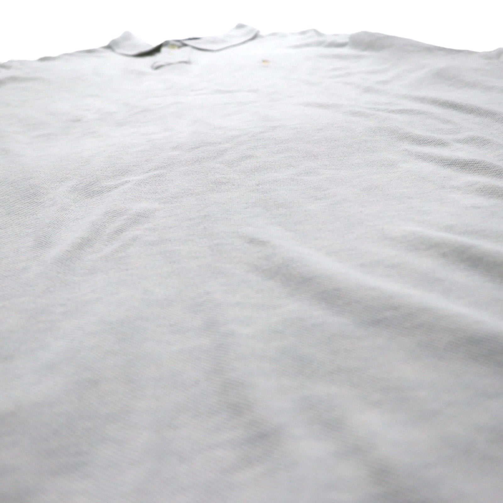 Polo by Ralph Lauren polo anni '90 2XL grigio piquet piccolo ricamo pony taglia grande