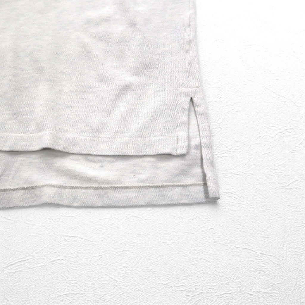 Polo by Ralph Lauren polo anni '90 2XL grigio piquet piccolo ricamo pony taglia grande