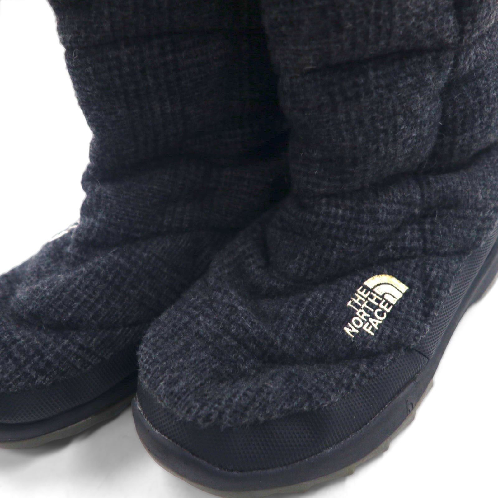 THE NORTH FACE 700フィル ヌプシウールブーティ ダウンブーツ 27cm チャコール NF70987