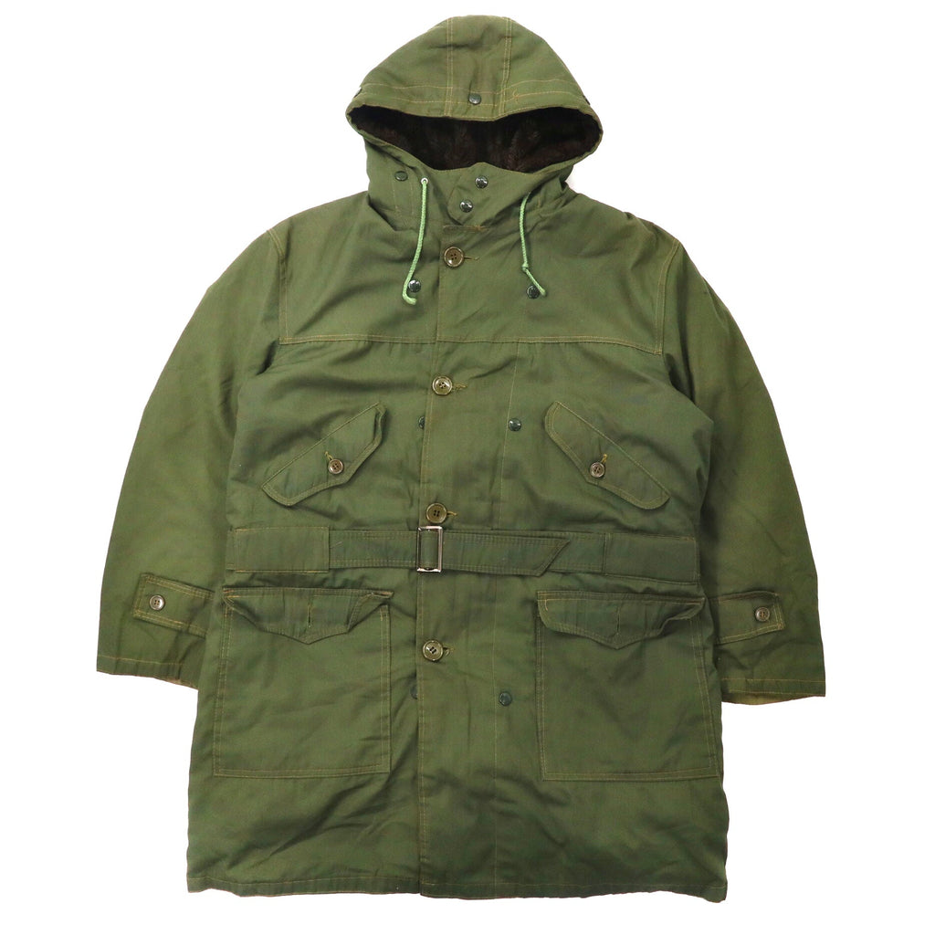 US ARMY M-47 Set completo Field Parka Mod-Coat 48 Kaki Fodera in pile removibile con cintura Militare