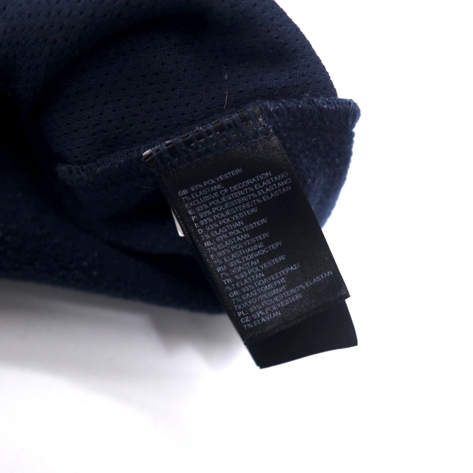 THE NORTH FACE giacca softshell L blu navy poliestere ricamo logo monocromatico standard americano made in Jordan