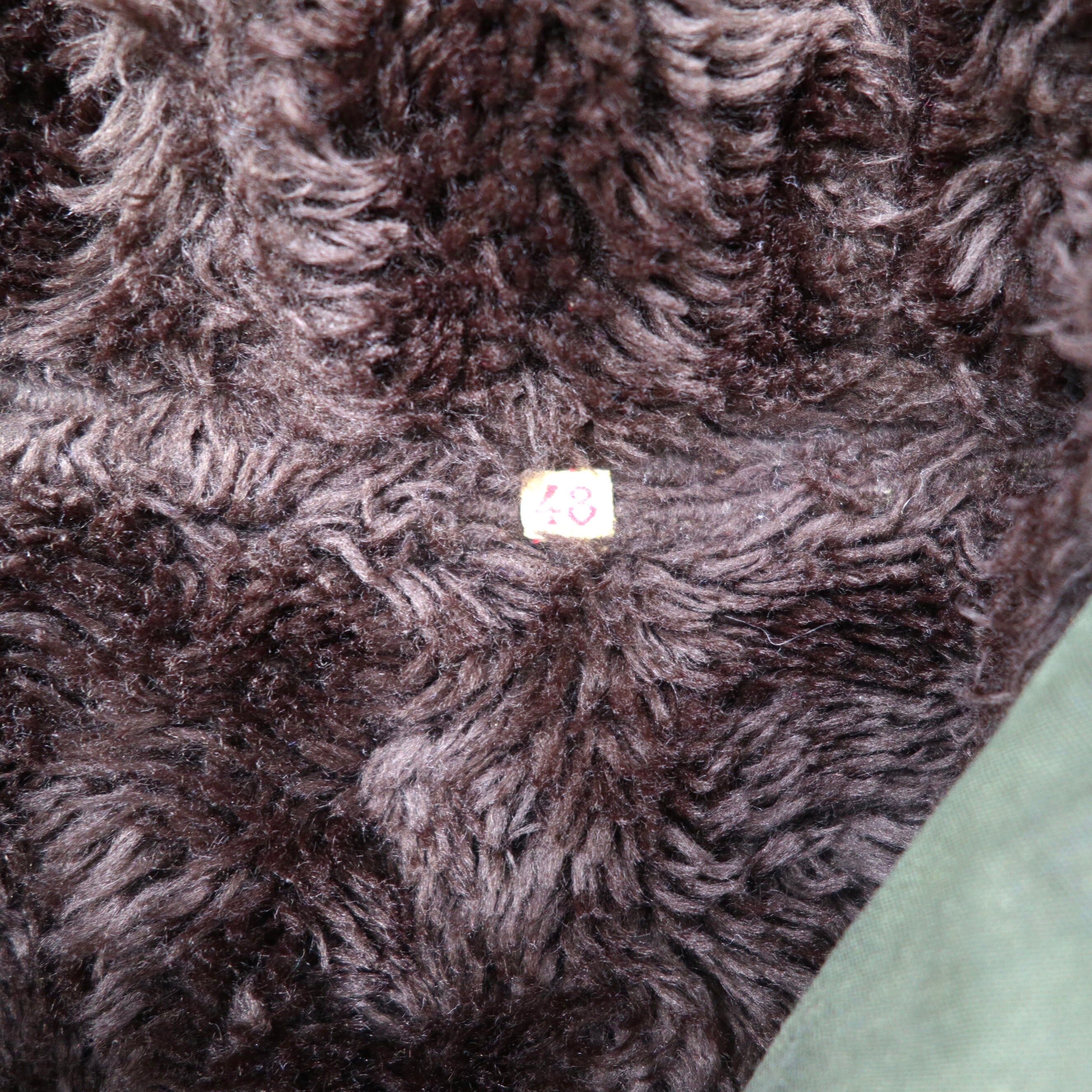 US ARMY M-47 Set completo Field Parka Mod-Coat 48 Kaki Fodera in pile removibile con cintura Militare