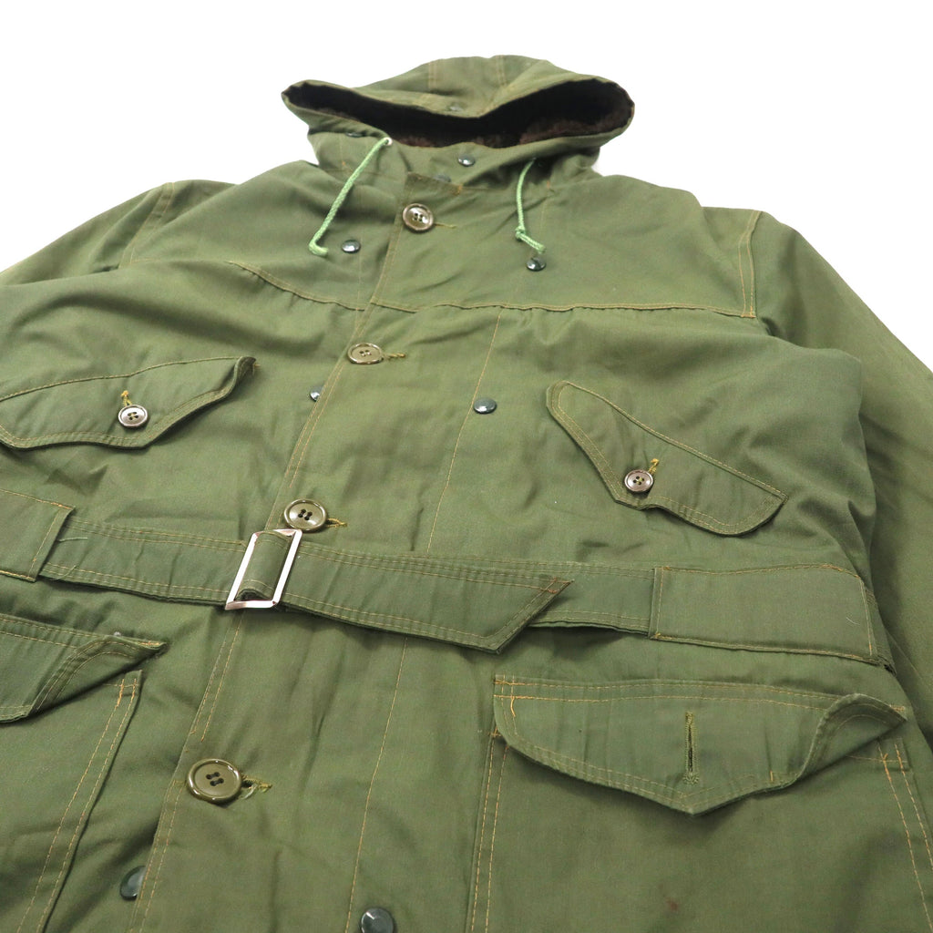 US ARMY M-47 Set completo Field Parka Mod-Coat 48 Kaki Fodera in pile removibile con cintura Militare