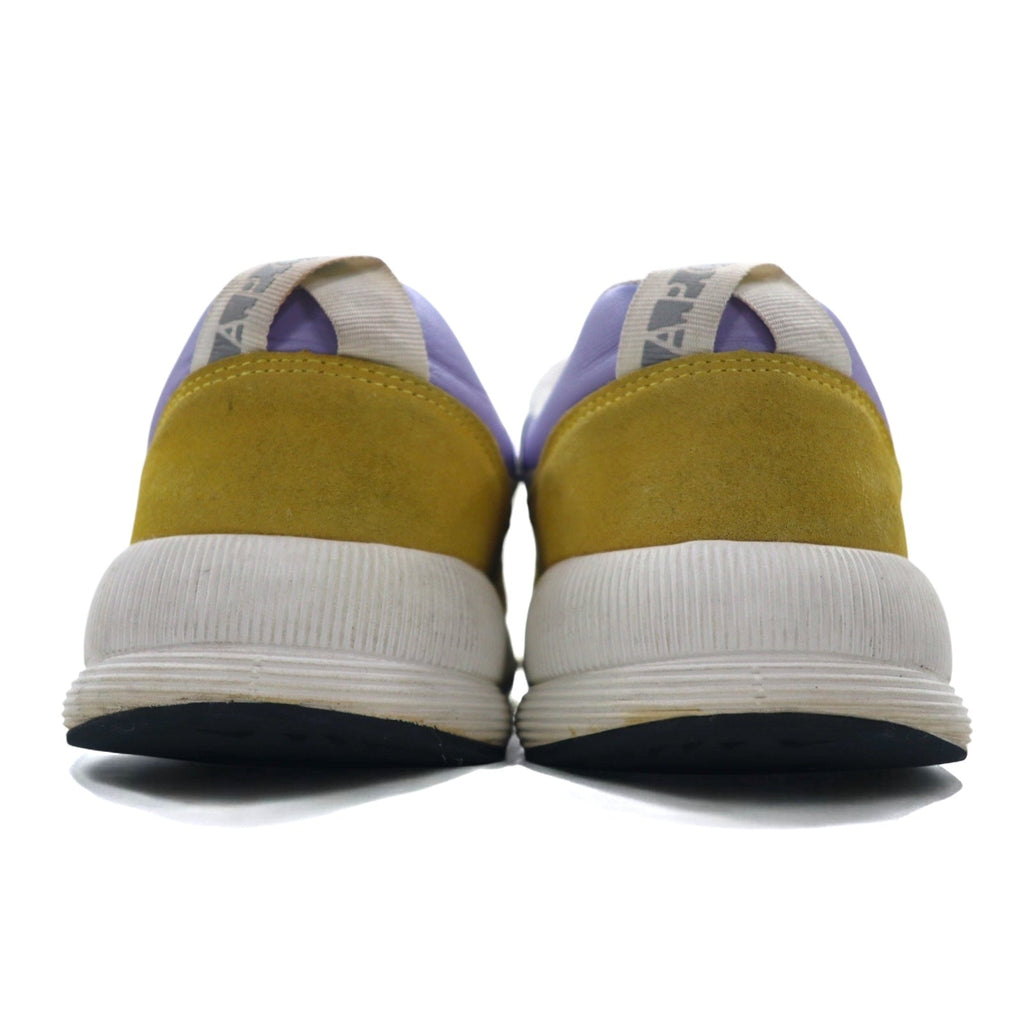 A.P.C. × Brain Dead Jay Sneakers 27-28cm Bianco Giallo Blu Camoscio Riflettente