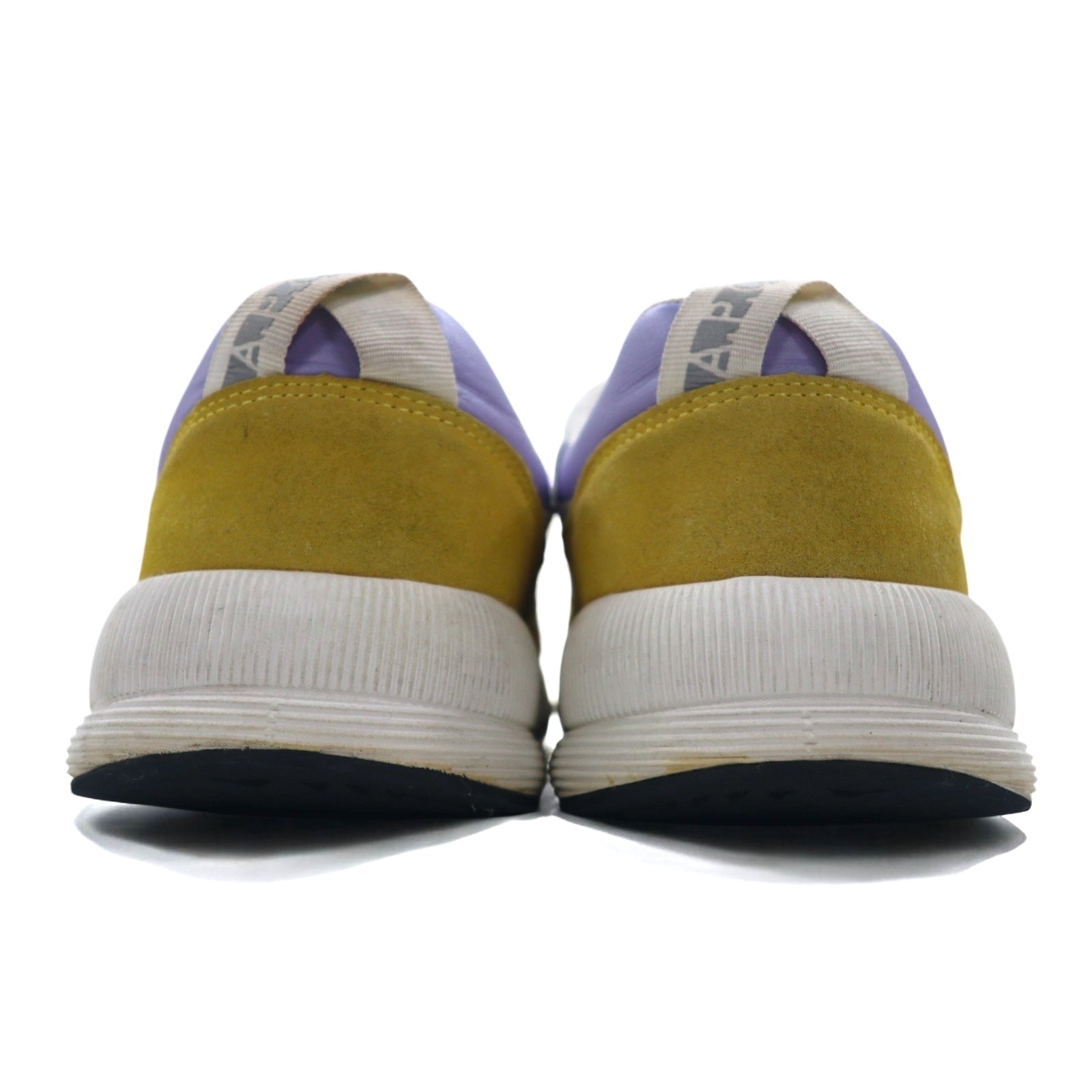 A.P.C. × Brain Dead Jay Sneakers 27-28cm Bianco Giallo Blu Camoscio Riflettente