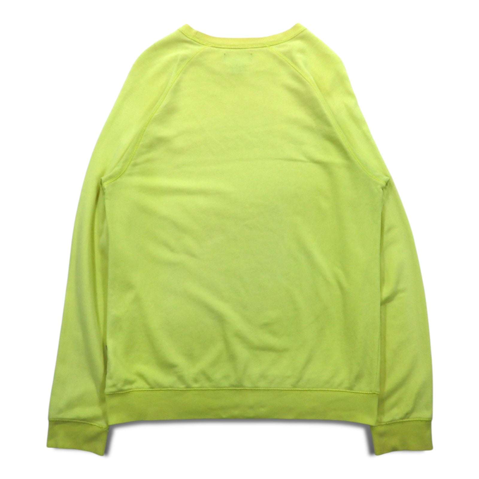 adidas originals Felpa girocollo M gialla cotone scollo a V BLUZA F78084