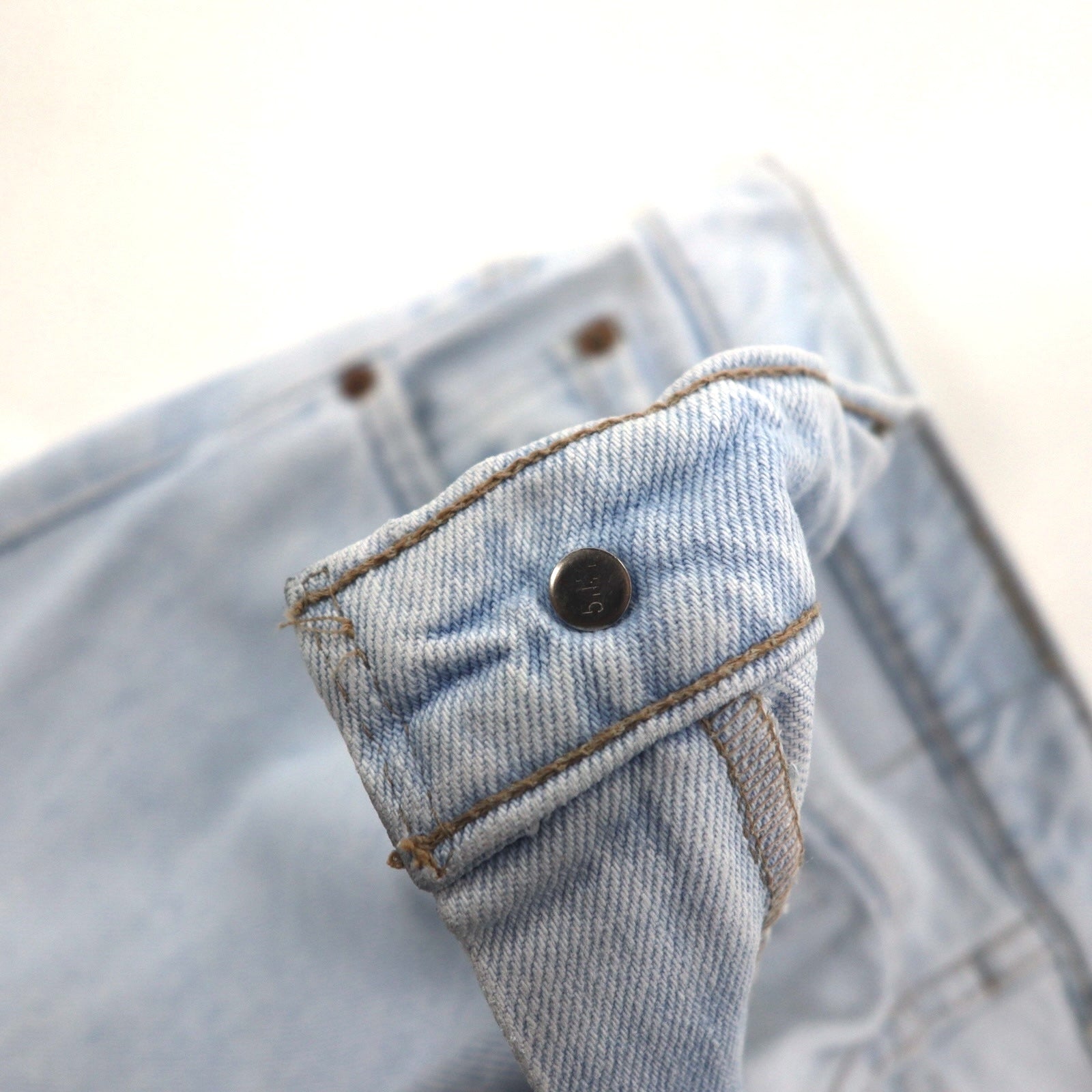 Levi's anni '90, Made in USA, 550 RELAXED FIT, jeans affusolati, taglia XL, blu, cerniera, 550-4804