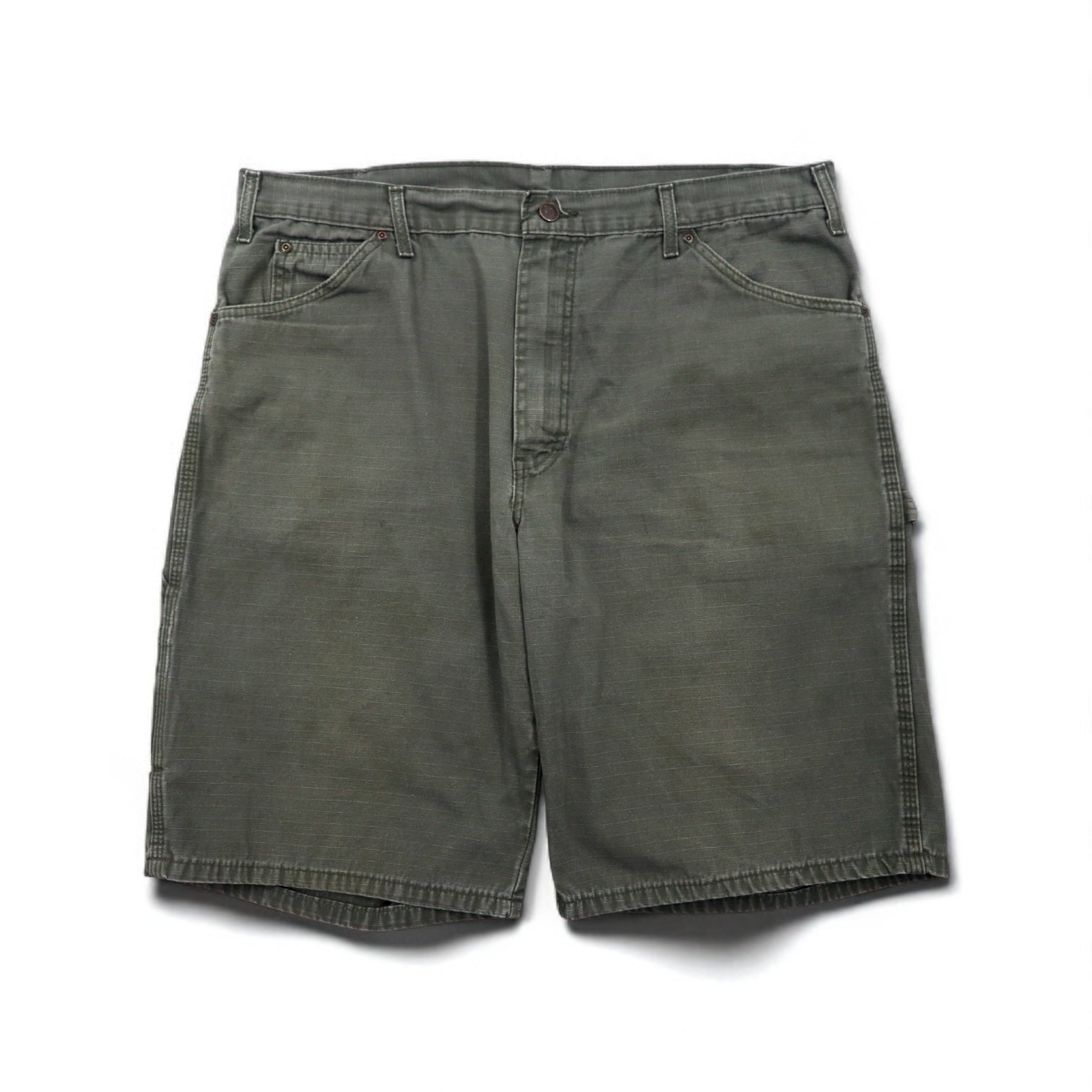 Dickies リラックスフィット リップストップ カーペンター ショートパンツ ハーフパンツ XL カーキ WR825 メキシコ製