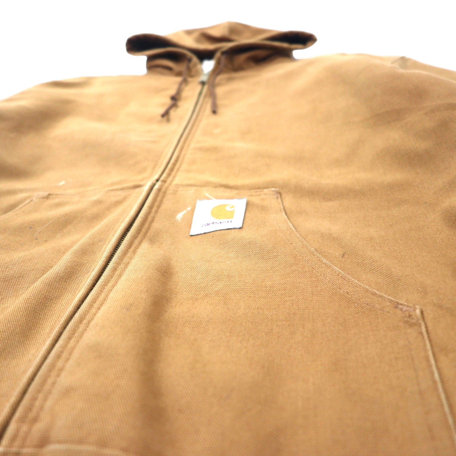 Carhartt USA Giacca attiva in tela di cotone, taglia XL, colore beige