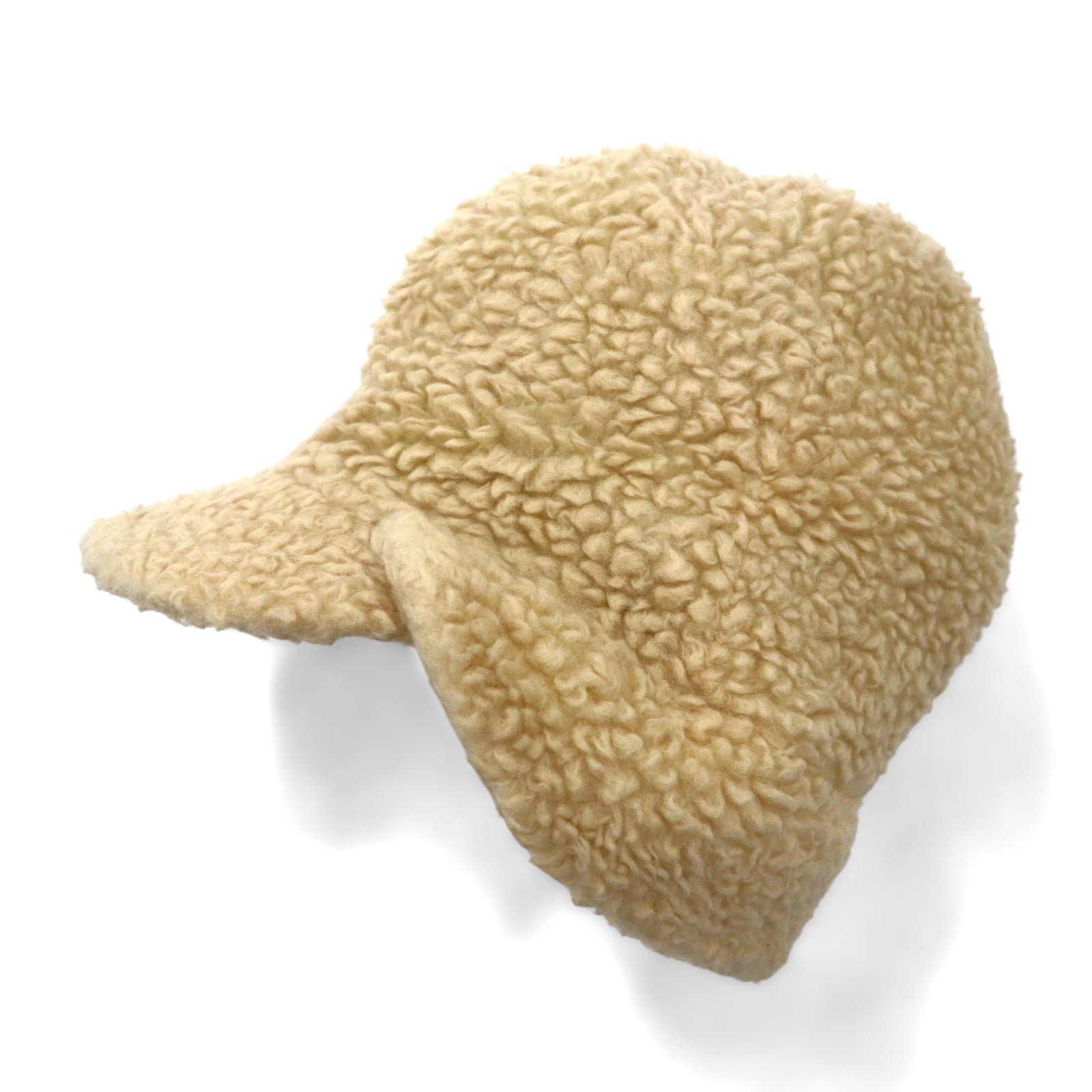 Mountain Research Berretto aviatore in pile Woodsman Hat M Beige Scaldaorecchie Paraorecchie