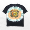 Sublime T-Shirt anni 2000, taglia XL, in cotone nero tie-dye, motivo sole, Made in Mexico
