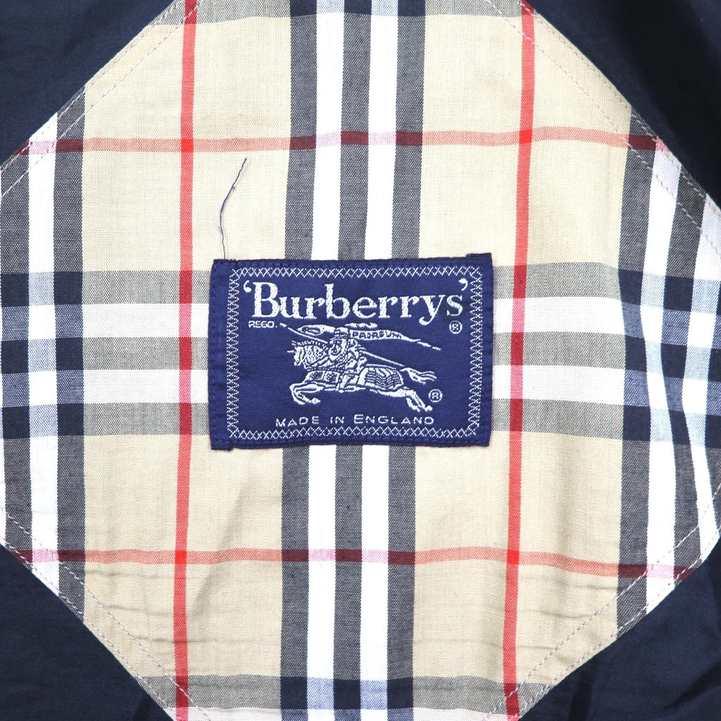 Burberrys anni '90, Made in England, giacca a vento, giacca sportiva, bomber, taglia L, colore nero