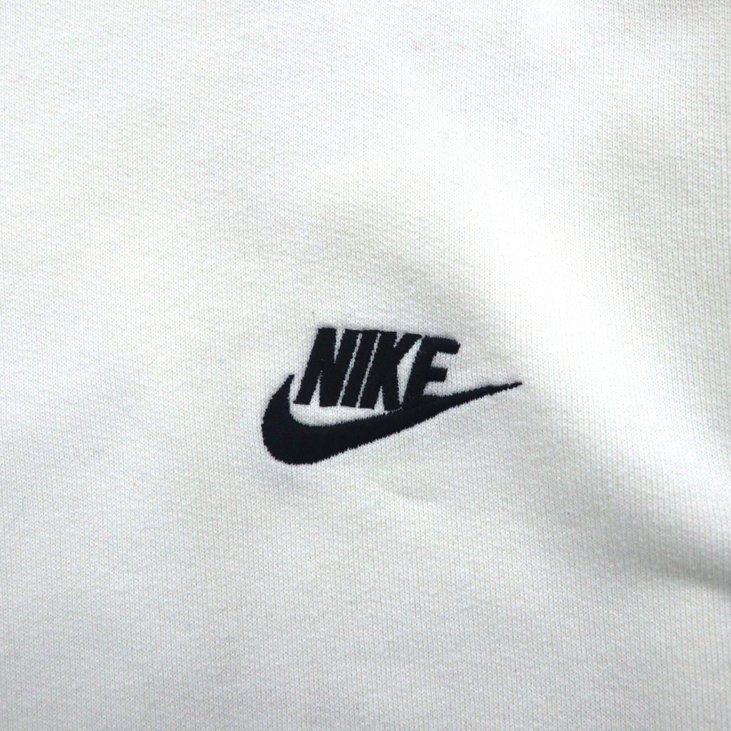 NIKE 90年代 銀タグ スウェット トレーナー M ワンポイントロゴ 刺繍 クロップド 短丈