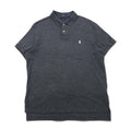 POLO RALPH LAUREN Polo, XL, grigio, cotone piquet, ricamo piccolo pony