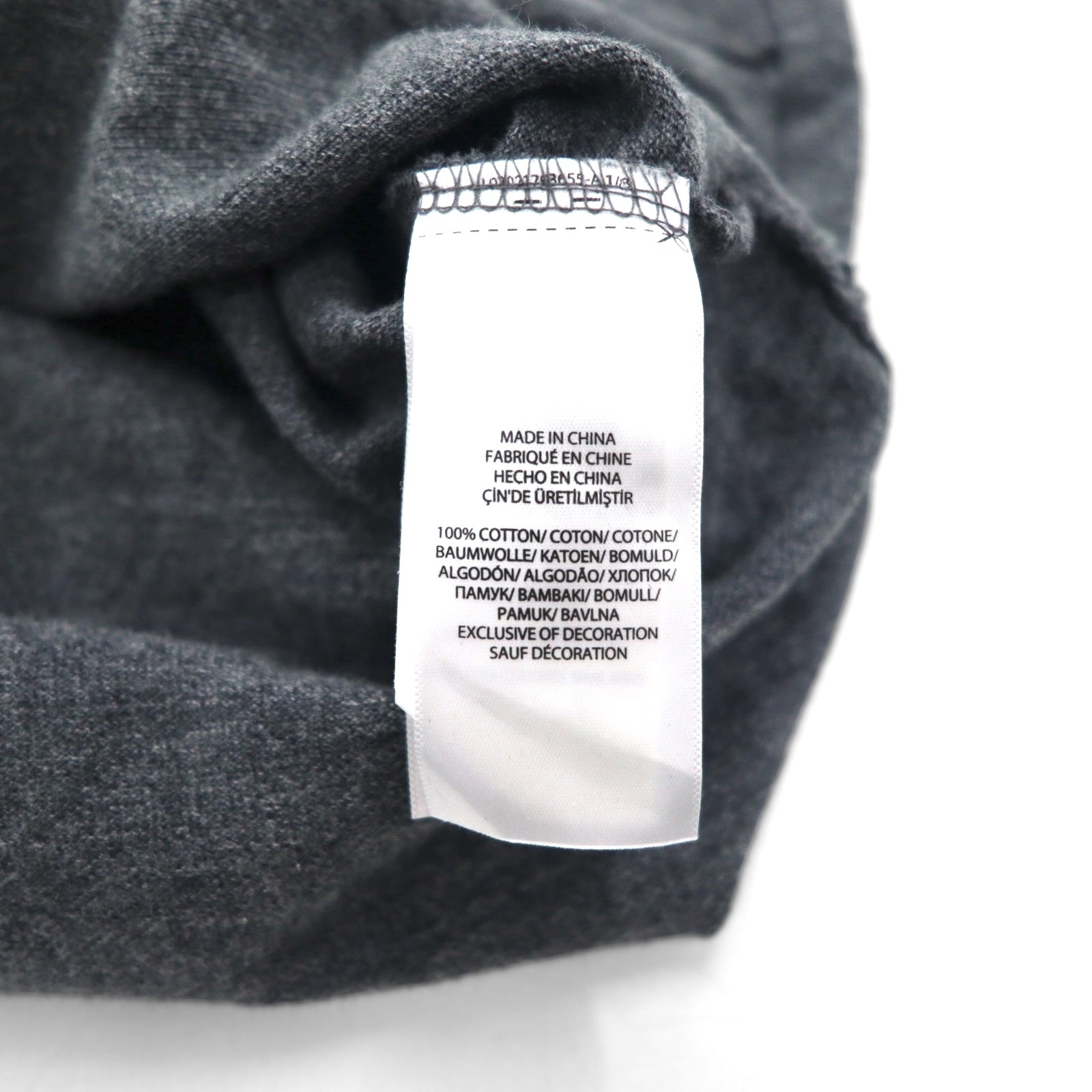 POLO RALPH LAUREN Polo, XL, grigio, cotone piquet, ricamo piccolo pony