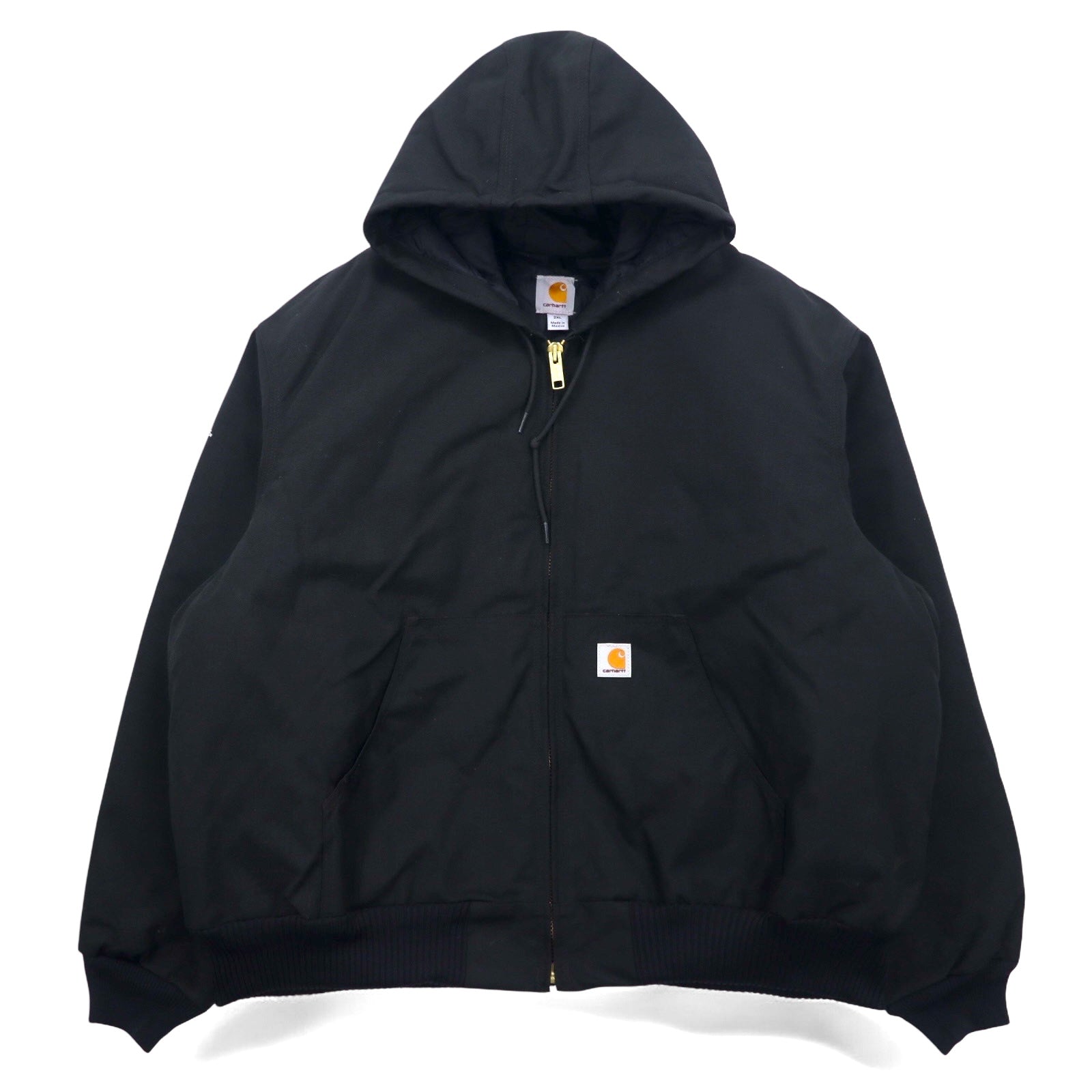 Carhartt エクストリーム アークティック アクティブジャケット Extremes Arctic Active Jacket Quilt Lined 中綿 2XL ブラック コーデュラ 撥水 J133 メキシコ製