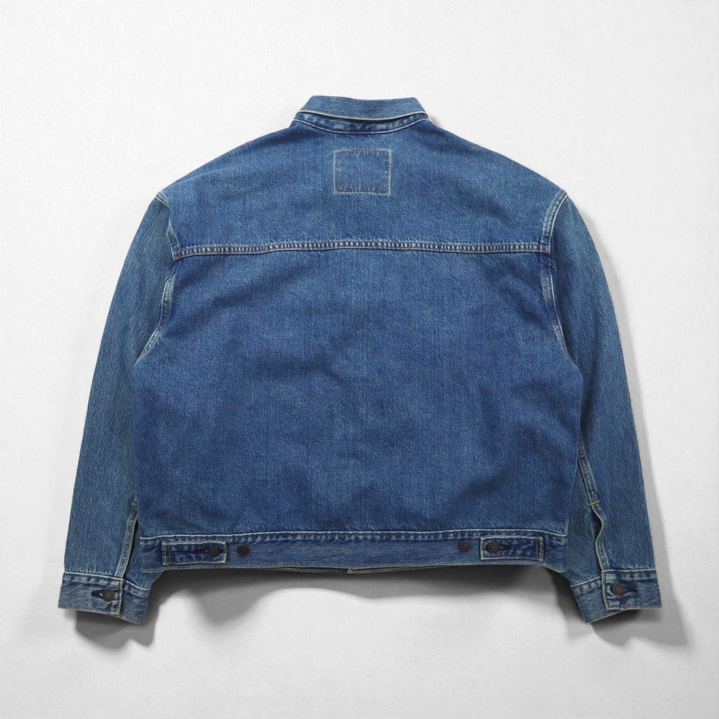 Levi's 2ndタイプ デニム トラッカージャケット Gジャン M インディゴ STAY LOOSE TYPE2 A1988-0000