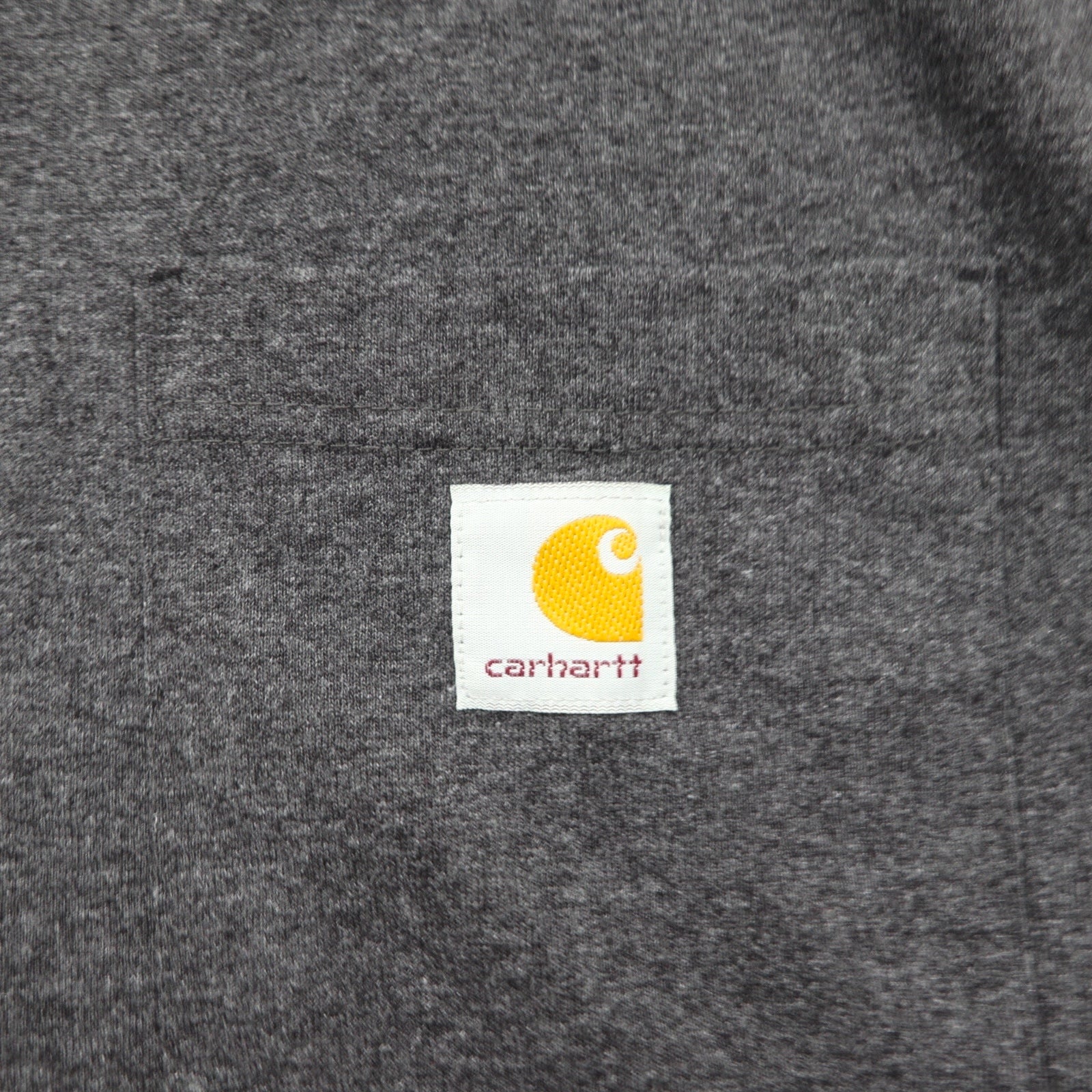 carhartt ルーズフィット LOOSE FIT ヘンリーネック ポケット Tシャツ XL グレー コットン