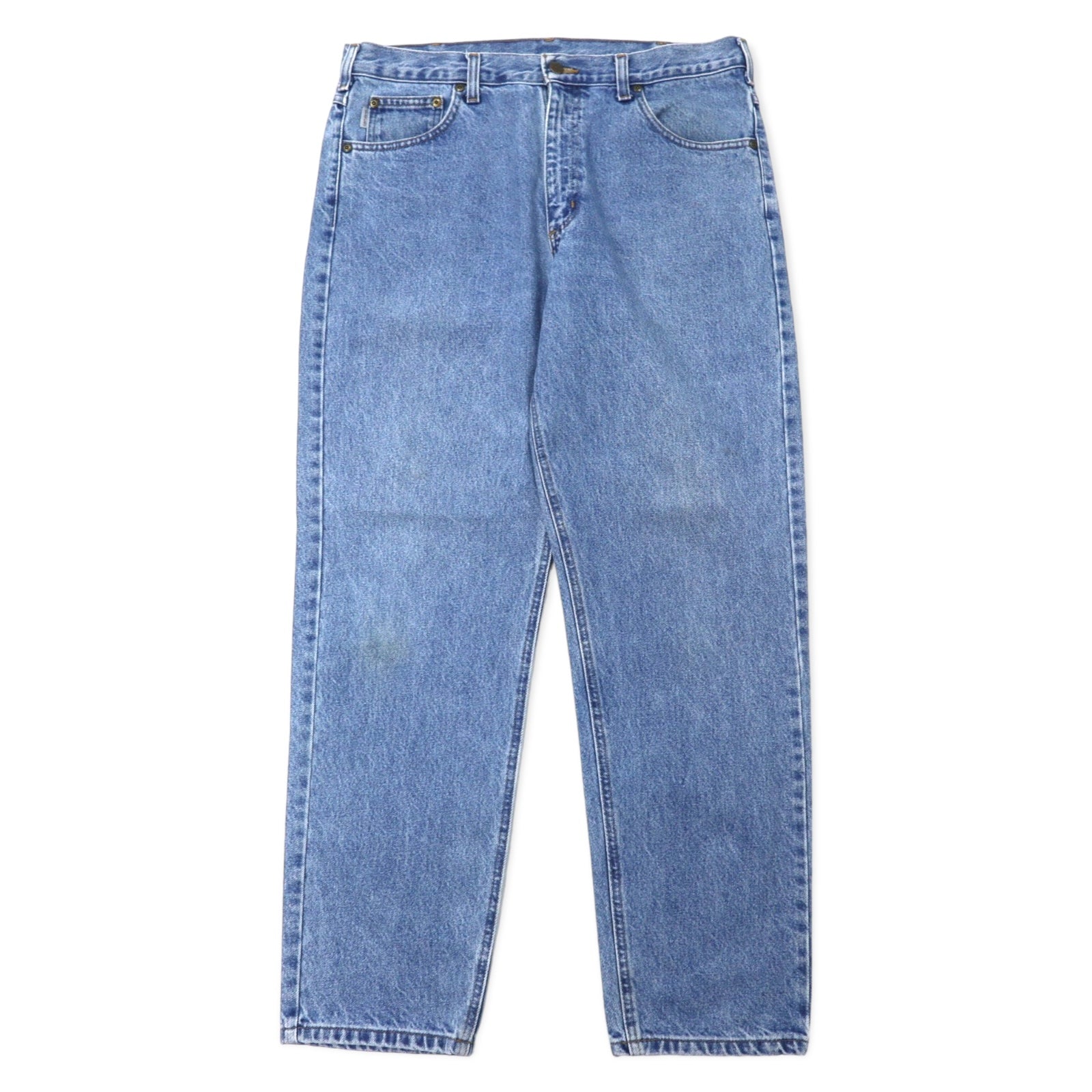 Carhartt Jeans affusolati a vestibilità morbida 36 blu cotone RELAXED-FIT TAPERED JEAN Jeans B17 Fabbricati in Nicaragua