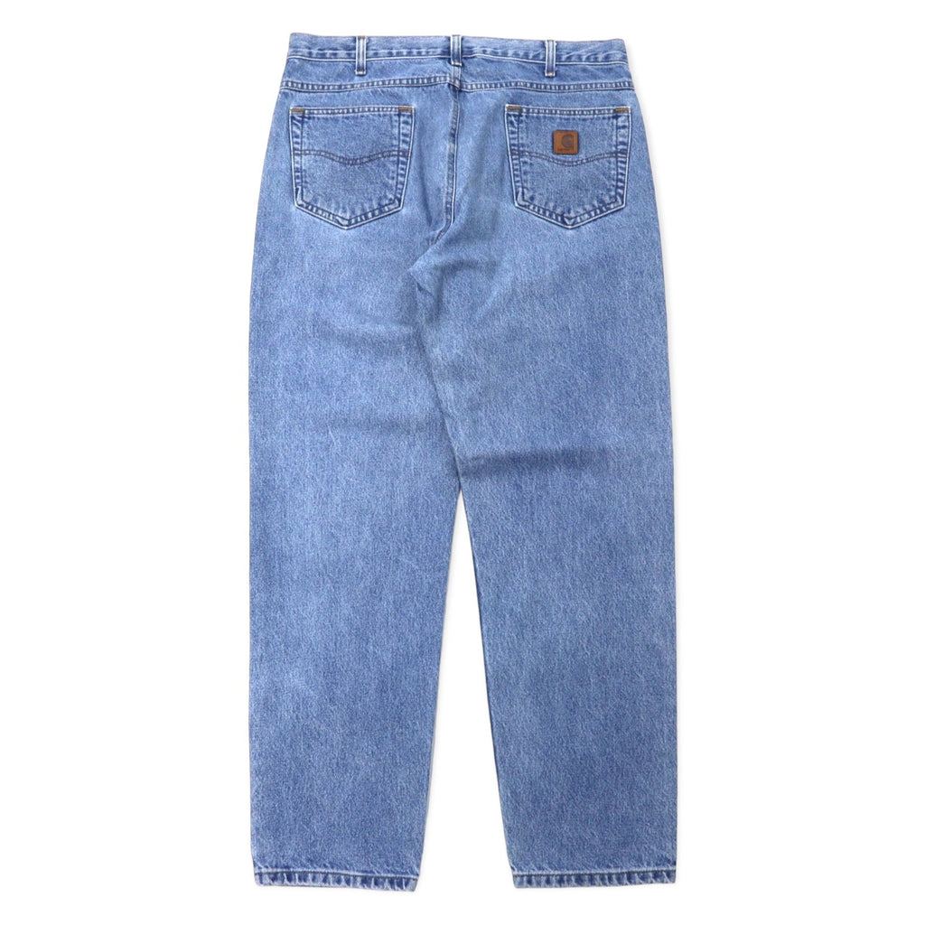 Carhartt Jeans affusolati a vestibilità morbida 36 blu cotone RELAXED-FIT TAPERED JEAN Jeans B17 Fabbricati in Nicaragua