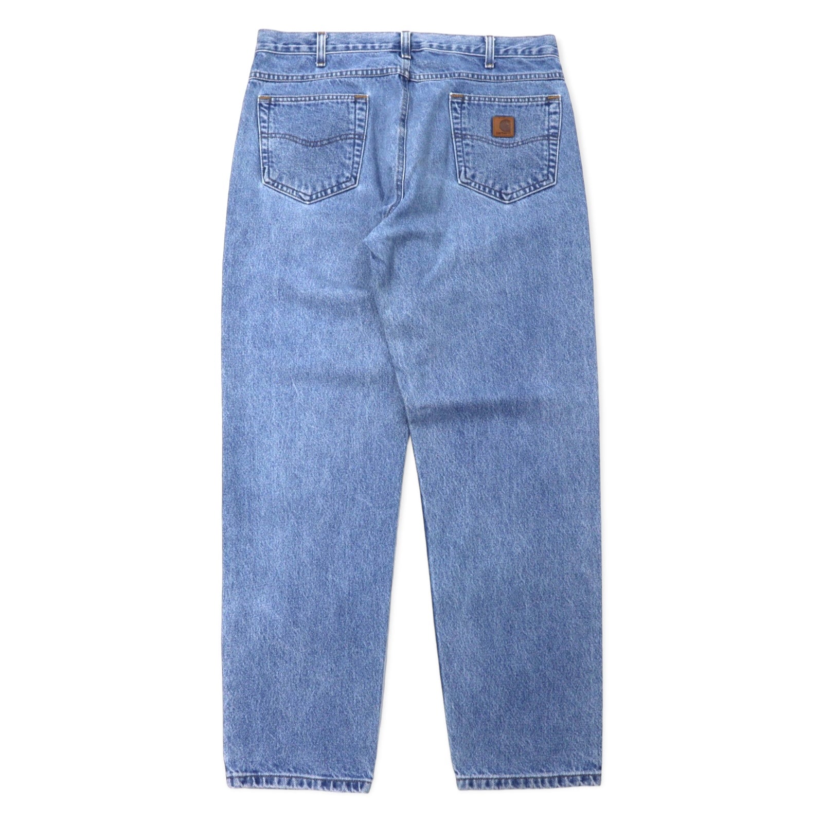 Carhartt Jeans affusolati a vestibilità morbida 36 blu cotone RELAXED-FIT TAPERED JEAN Jeans B17 Fabbricati in Nicaragua