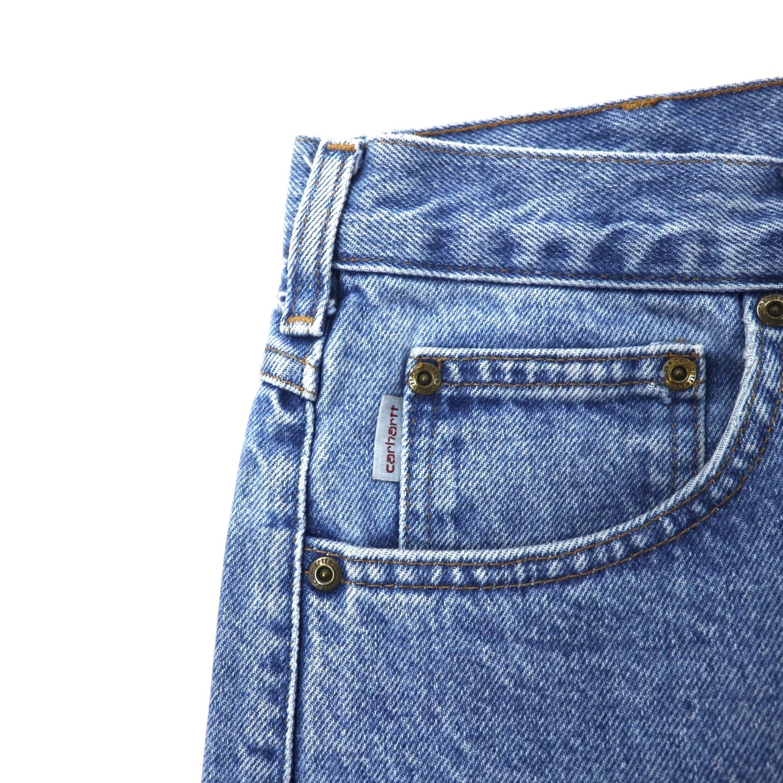 Carhartt Jeans affusolati a vestibilità morbida 36 blu cotone RELAXED-FIT TAPERED JEAN Jeans B17 Fabbricati in Nicaragua