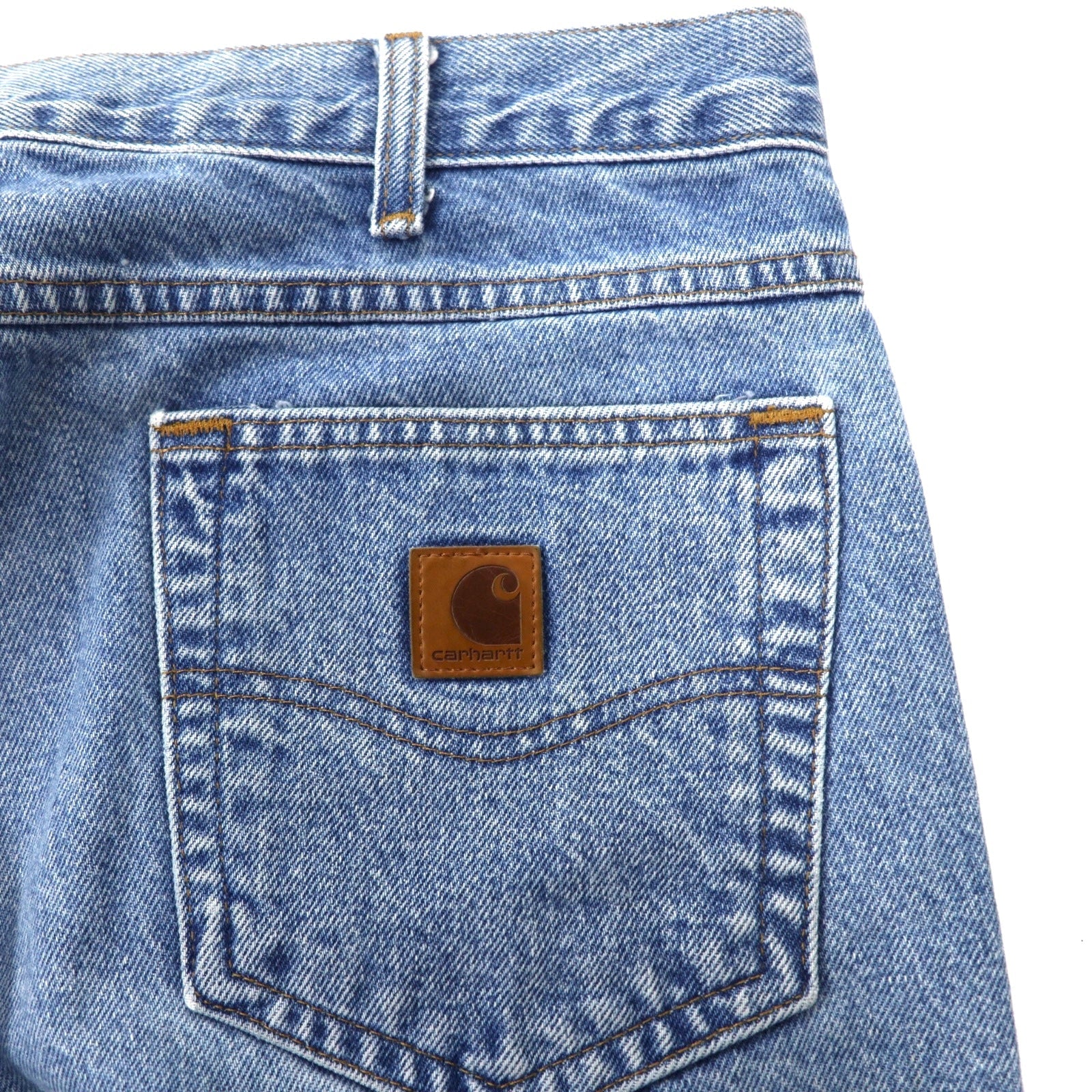 Carhartt Jeans affusolati a vestibilità morbida 36 blu cotone RELAXED-FIT TAPERED JEAN Jeans B17 Fabbricati in Nicaragua