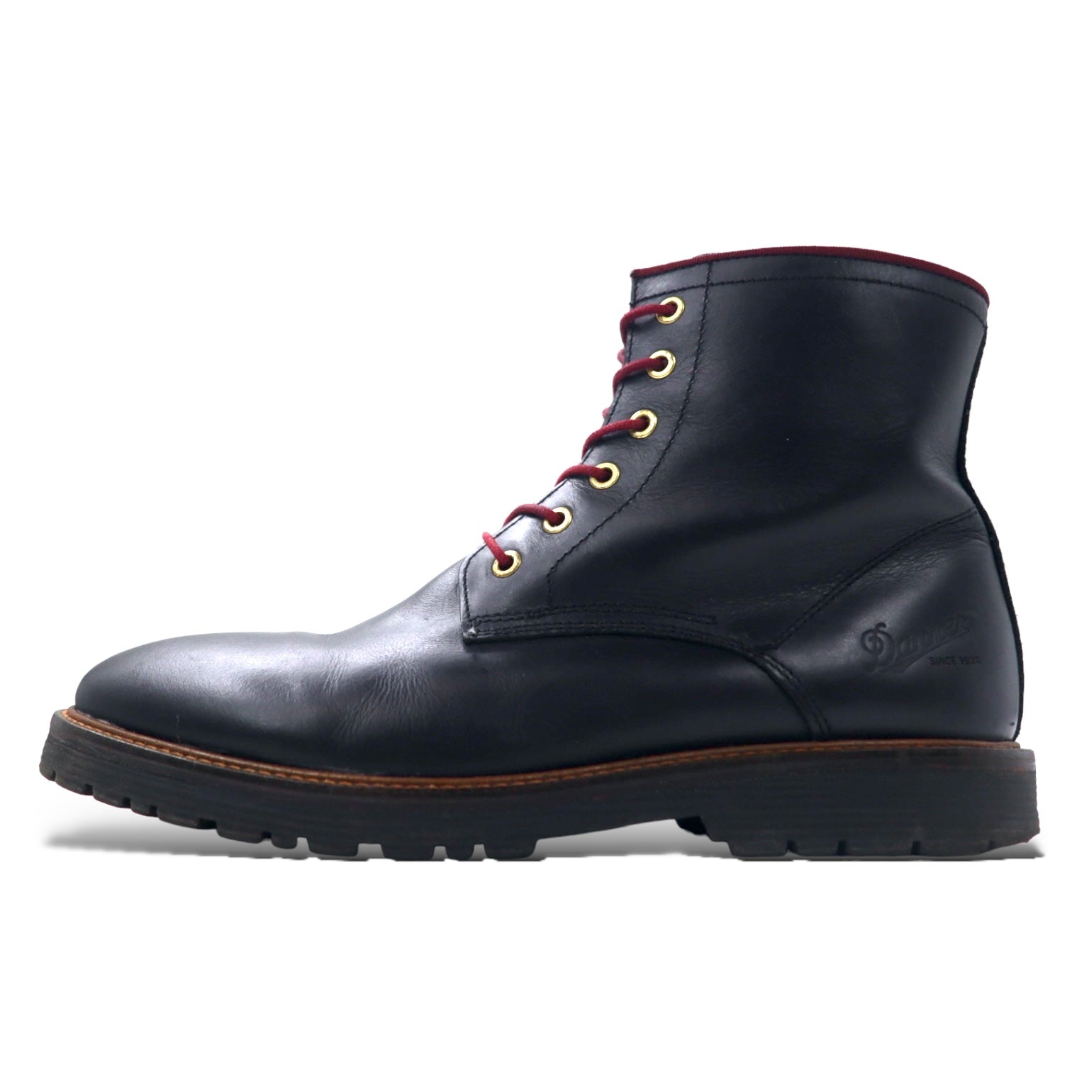 Danner Stivali stringati 27,5cm neri in pelle D0020 Prodotto in Portogallo