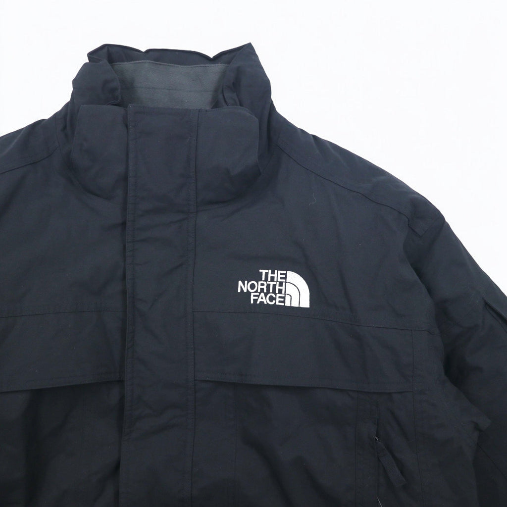 THE NORTH FACE McMurdo Parka piumino XL nero HYVENT impermeabile pelliccia cappuccio rimovibile taglia USA