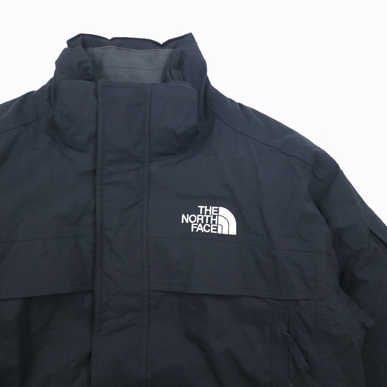 THE NORTH FACE McMurdo Parka piumino XL nero HYVENT impermeabile pelliccia cappuccio rimovibile taglia USA