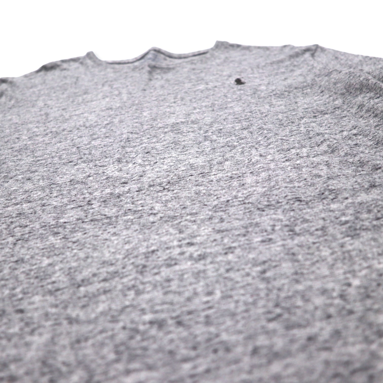 POLO RALPH LAUREN T-shirt girocollo L grigio cotone ricamo pony piccolo