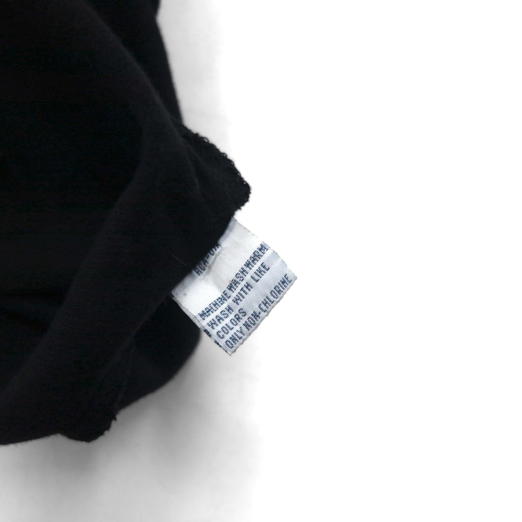 Polo by Ralph Lauren Polo anni '90 XL Nera Cotone Piqué Piccolo ricamo pony