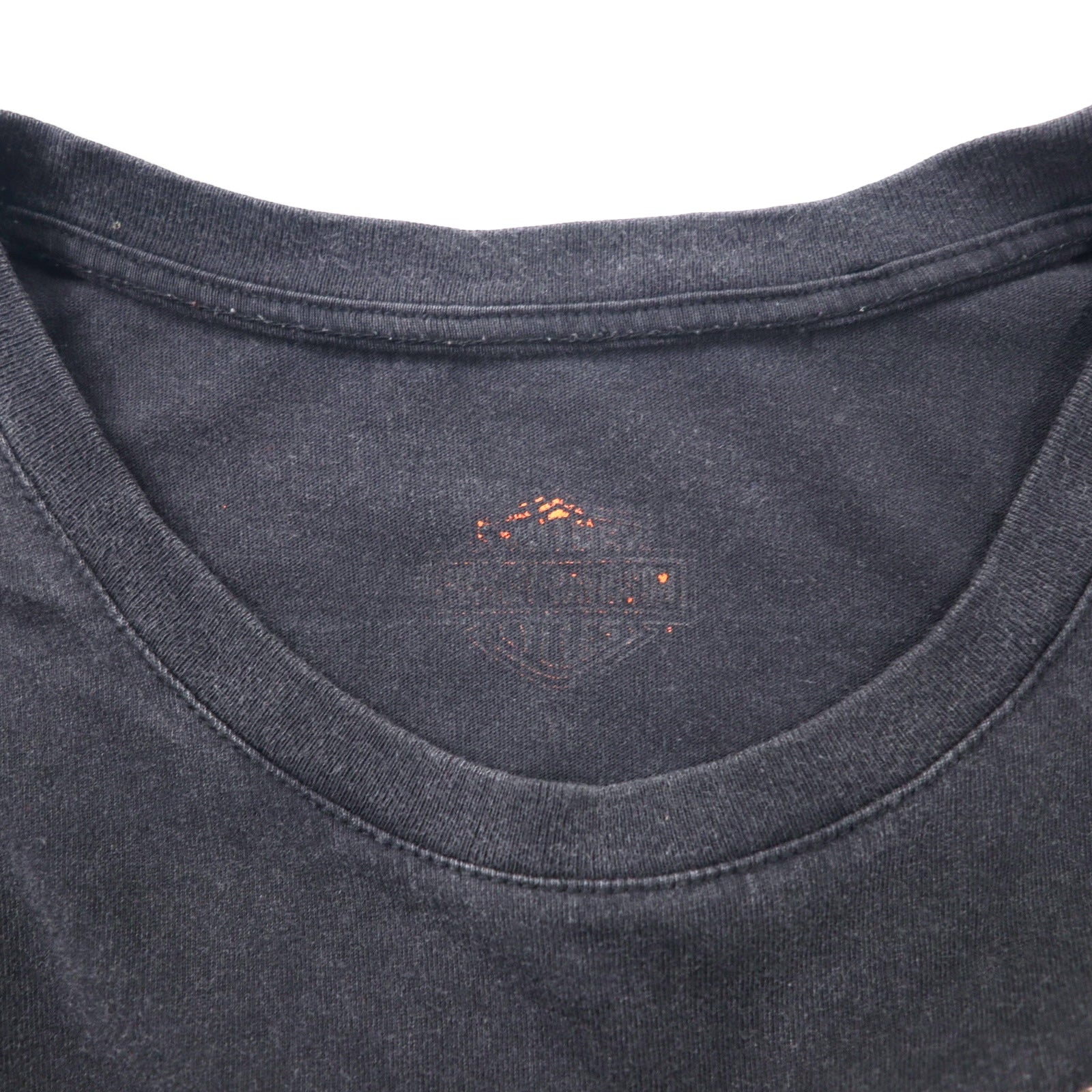T-shirt HARLEY DAVIDSON con logo stampato, taglia XL, colore nero, stampa fronte/retro