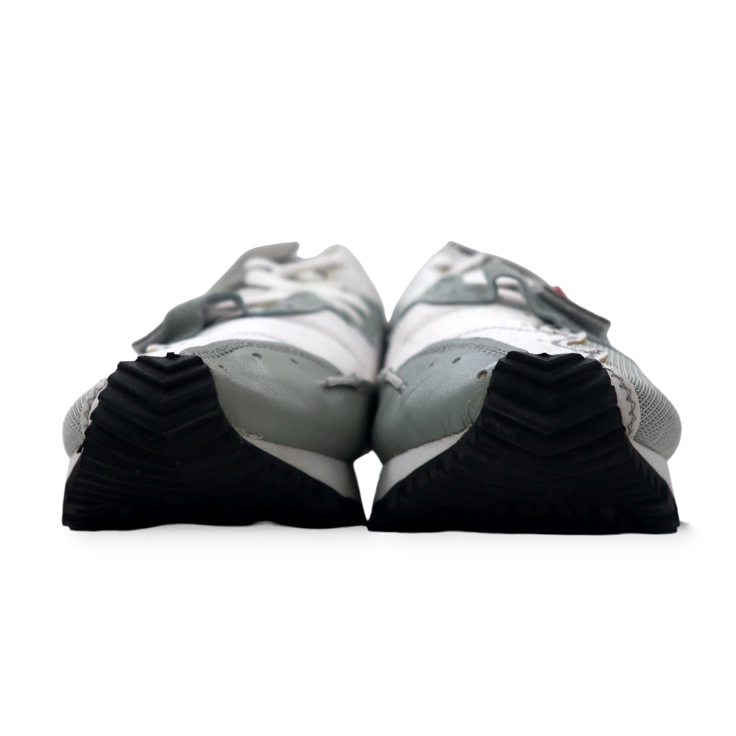 Kolor sneakers rielaborate, ricostruite, "crazy" 28.5cm bianche in camoscio 21WCM-A01501