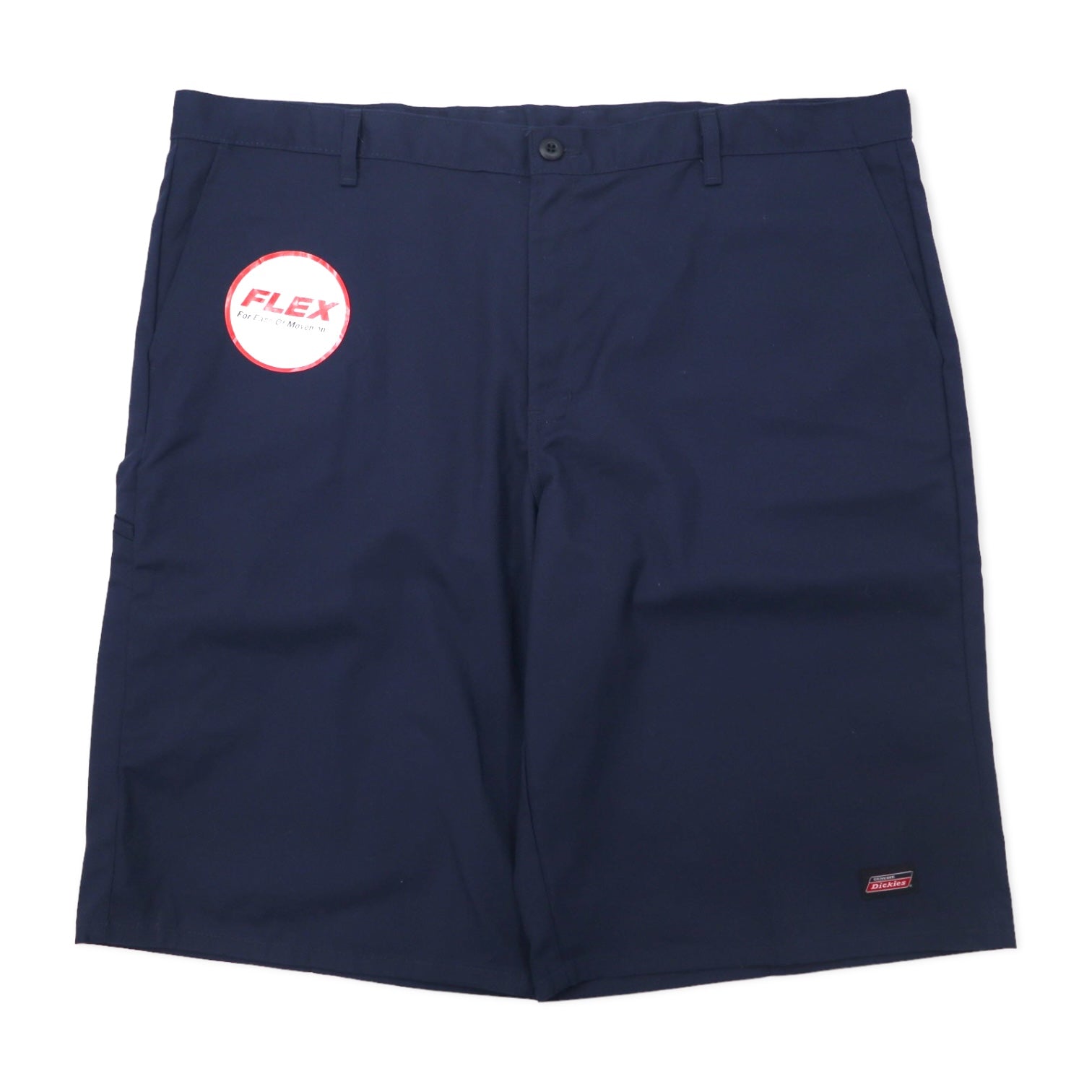 Dickies Bermuda da lavoro rilassati, 44, blu navy, poliestere cotone FLEX, Honduras, mai usati