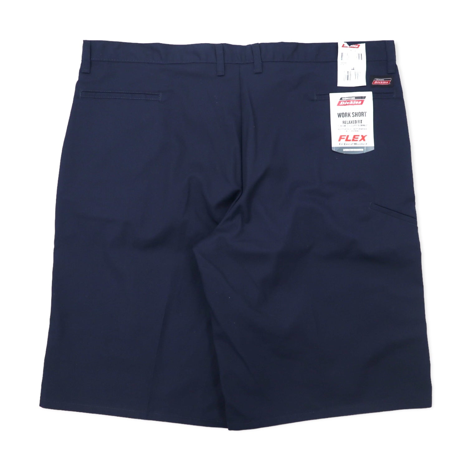 Dickies Bermuda da lavoro rilassati, 44, blu navy, poliestere cotone FLEX, Honduras, mai usati