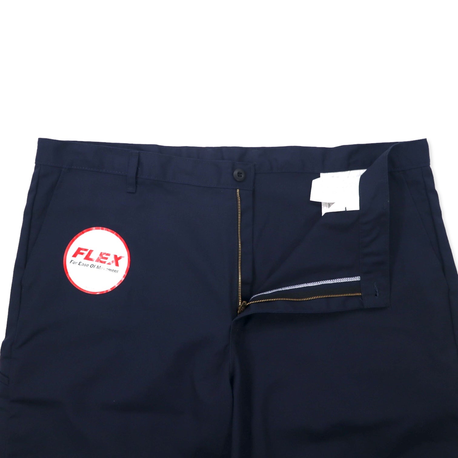 Dickies Bermuda da lavoro rilassati, 44, blu navy, poliestere cotone FLEX, Honduras, mai usati