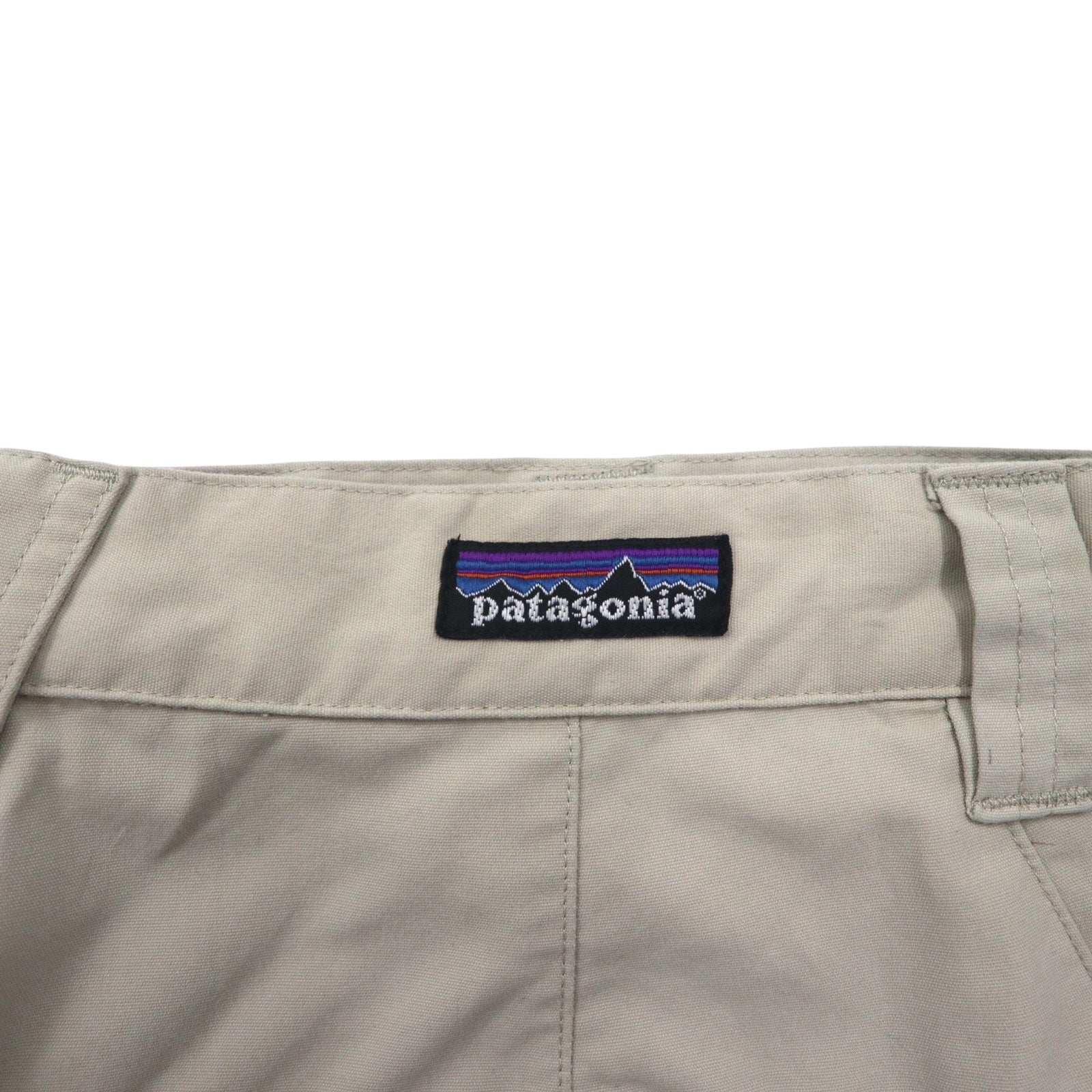 patagonia anni 2000 pantaloncini cargo corti L beige poliestere 11278