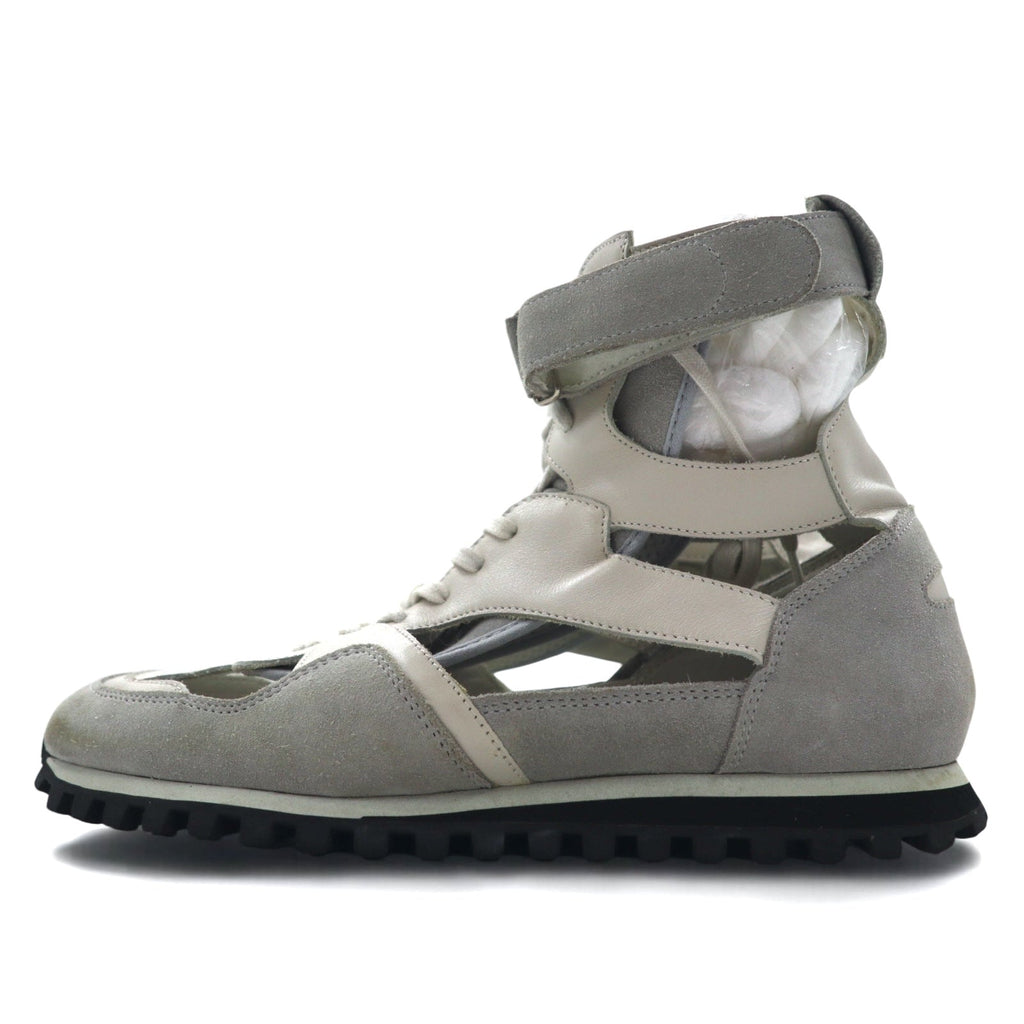 COMME des GARCONS HOMME PLUS × SPALWART Marathon High Sneakers 26cm Grigio Scamosciato High-Cut Gladiatore