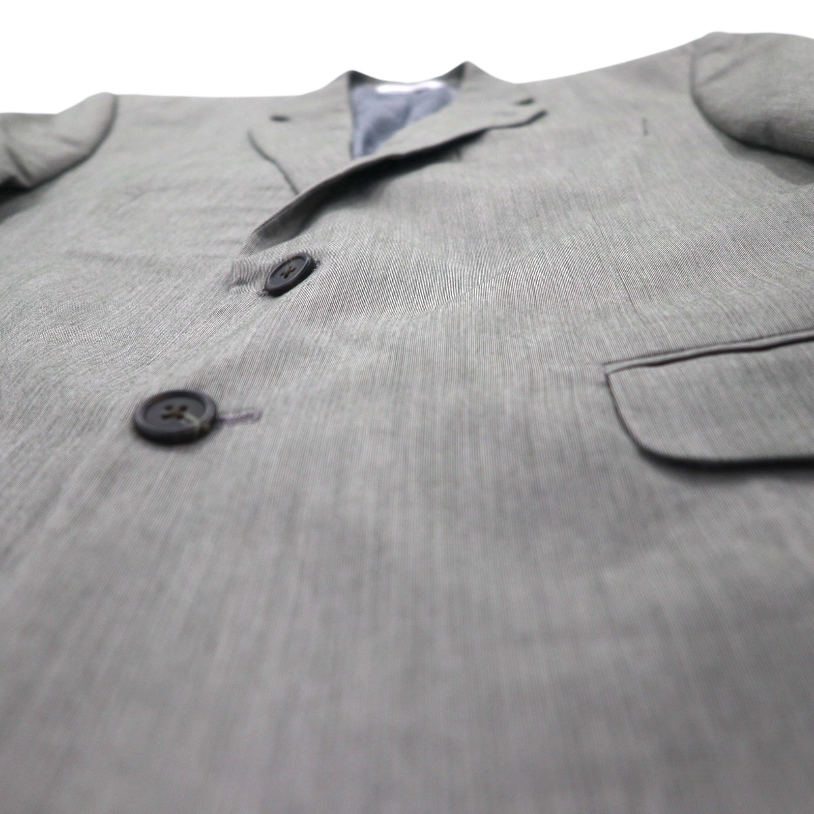 Giacca da completo sartoriale CHAPS 2B L grigio, fodera a fantasia Paisley