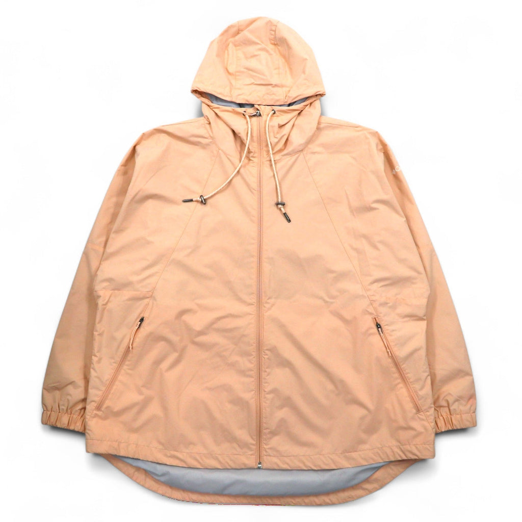Giacca Columbia Parka Mountain Parka Giacca Antipioggia L Rosa Nylon Coulisse